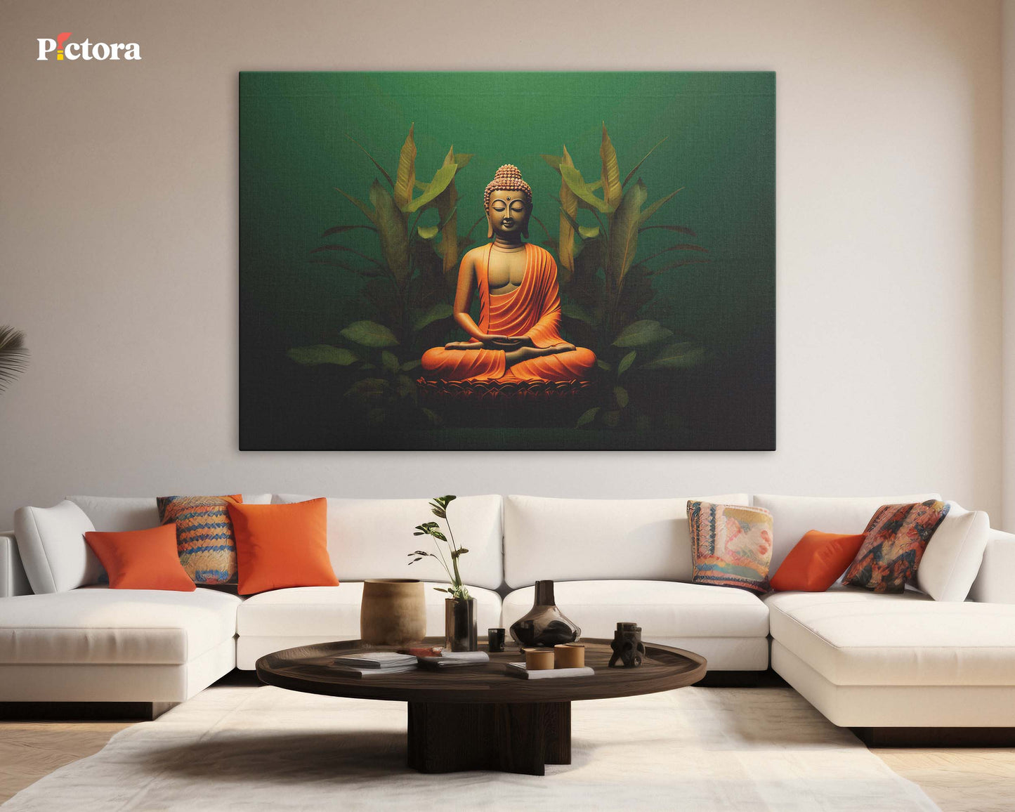 Gautam Buddha Canvas Art (A035)