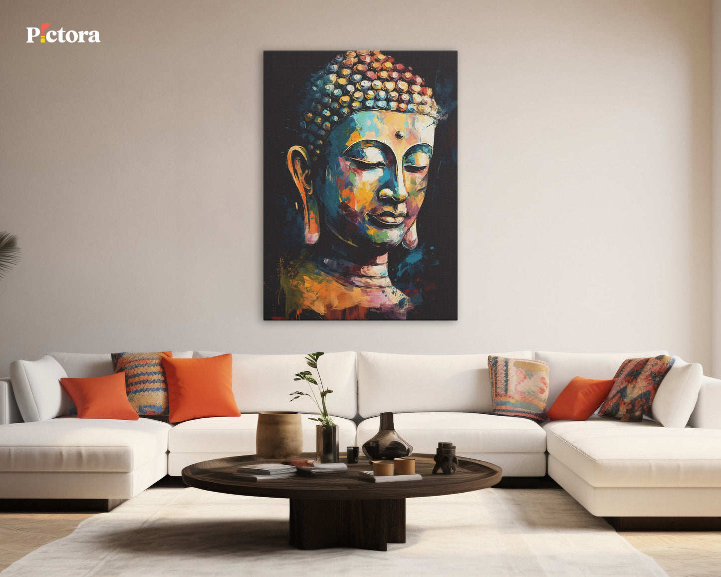 Gautam Buddha Canvas Art (A040)