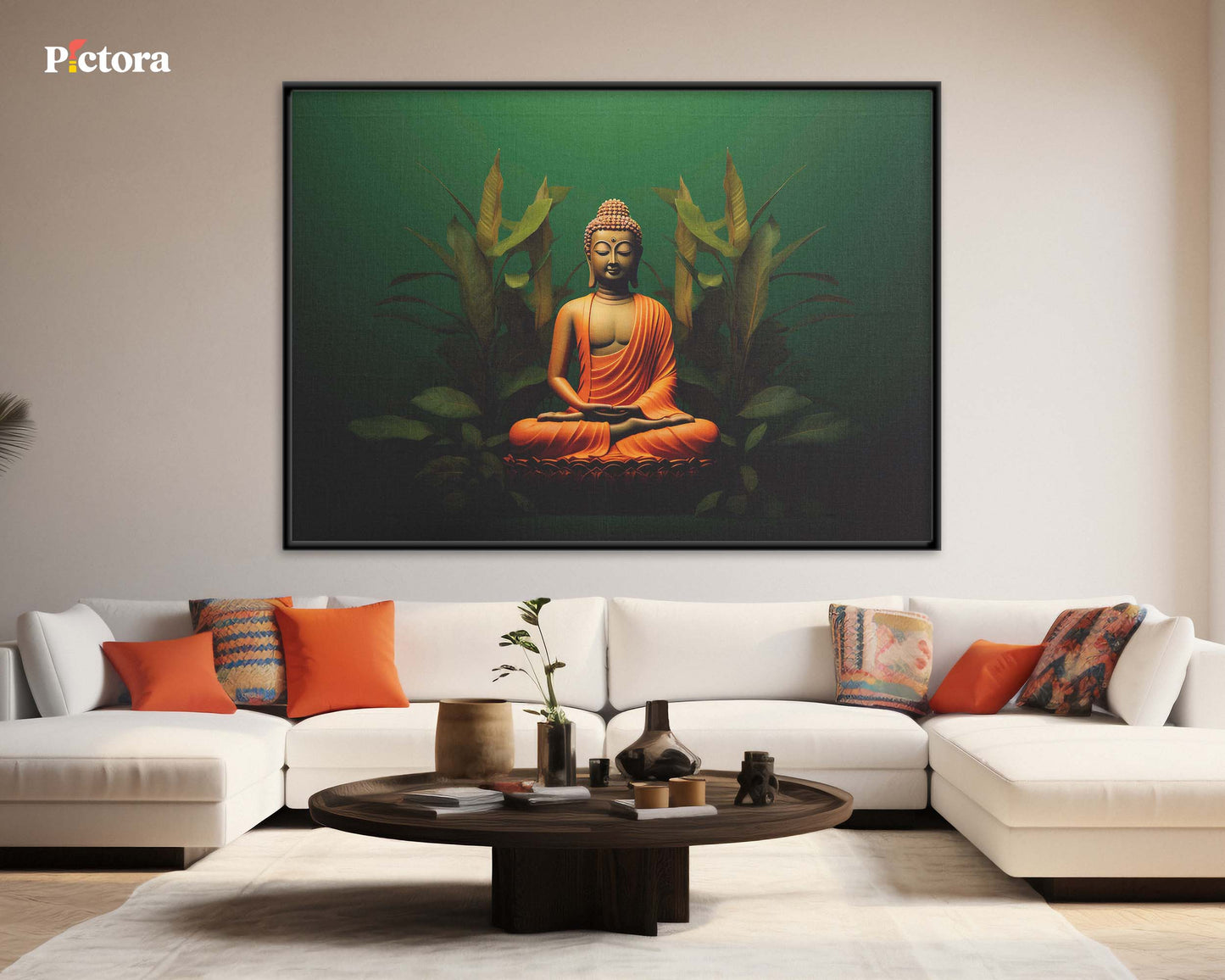 Gautam Buddha Canvas Art (A035)