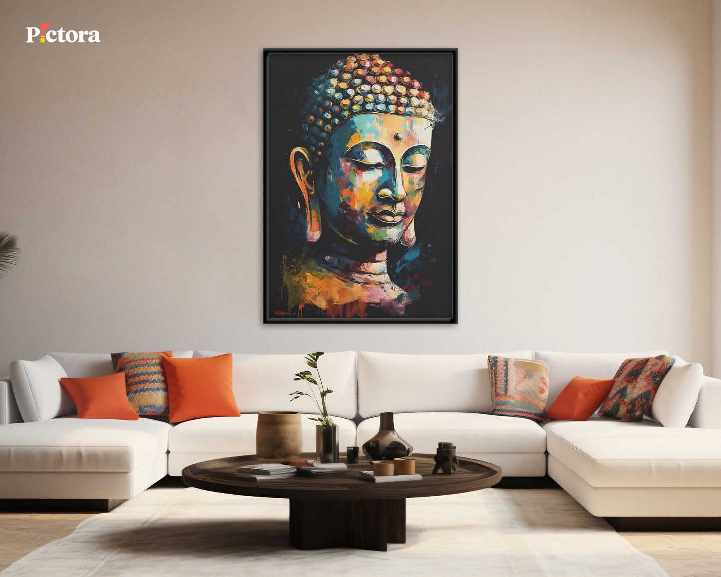 Gautam Buddha Canvas Art (A040)