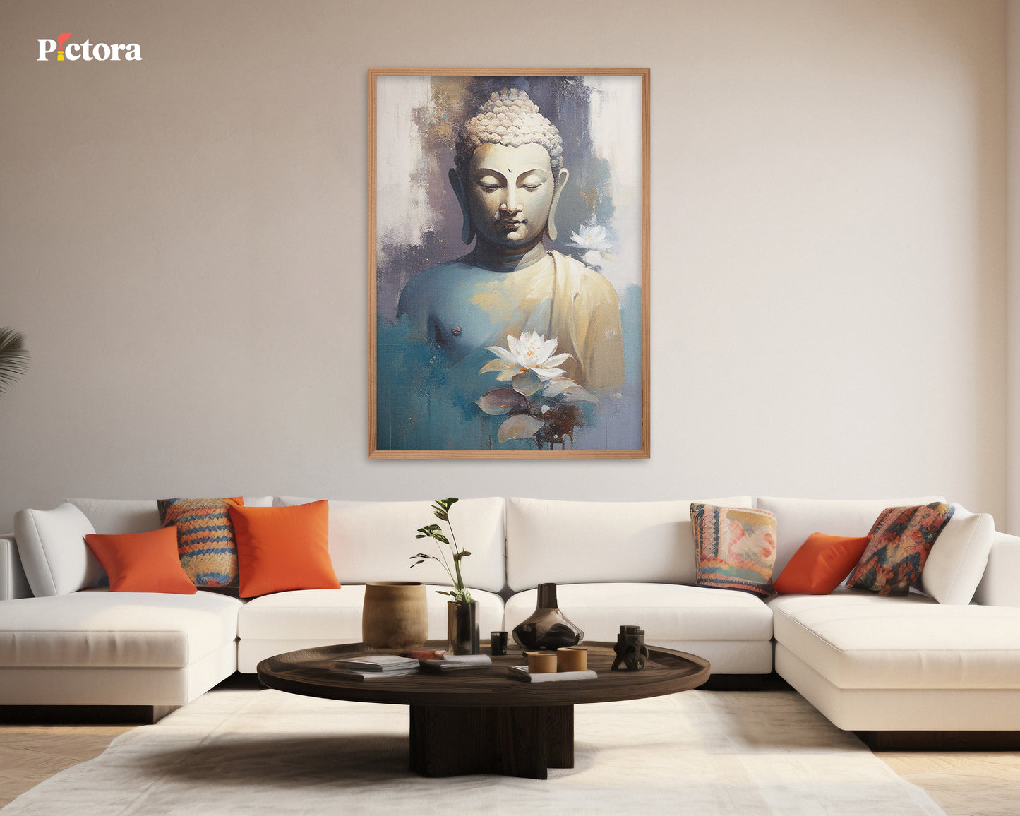 Gautam Buddha Canvas Art (A039)