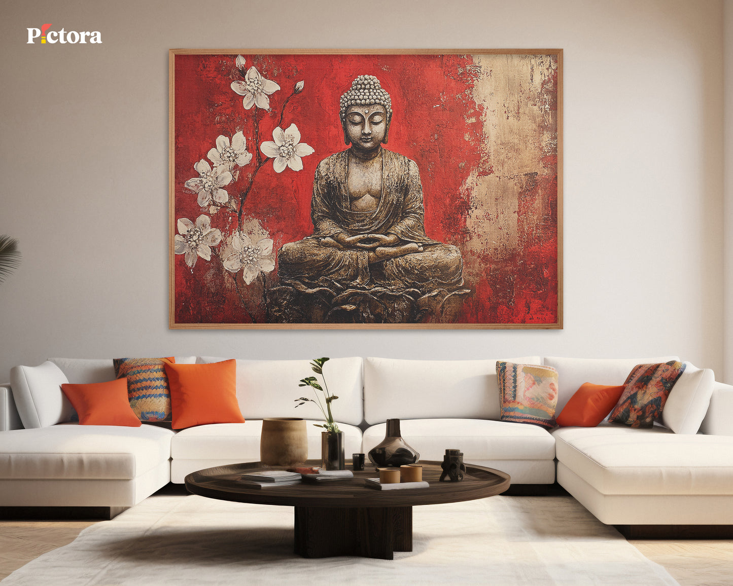 Gautam Buddha Canvas Art (A037)