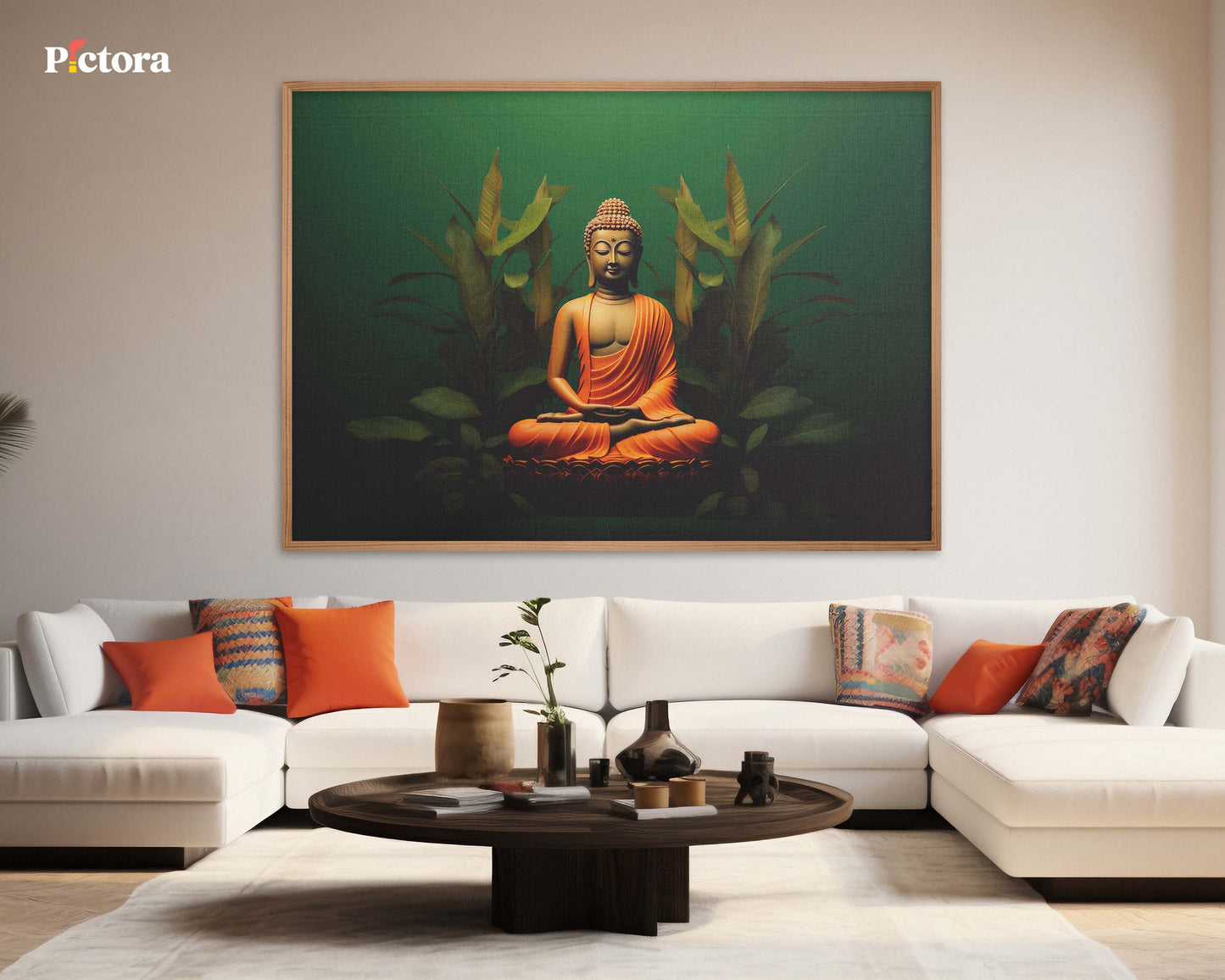 Gautam Buddha Canvas Art (A035)