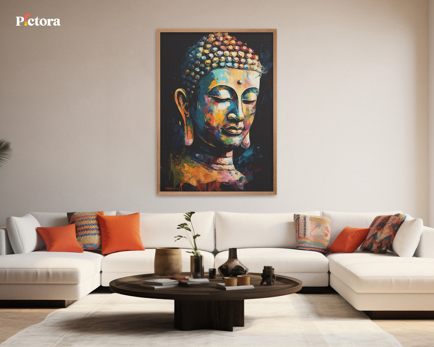 Gautam Buddha Canvas Art (A040)