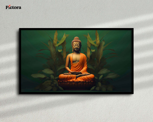 Gautam Buddha Canvas Art (A035)