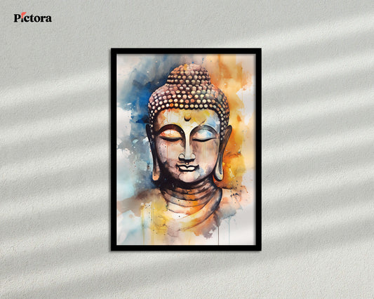 Gautam Buddha Canvas Art (A038)