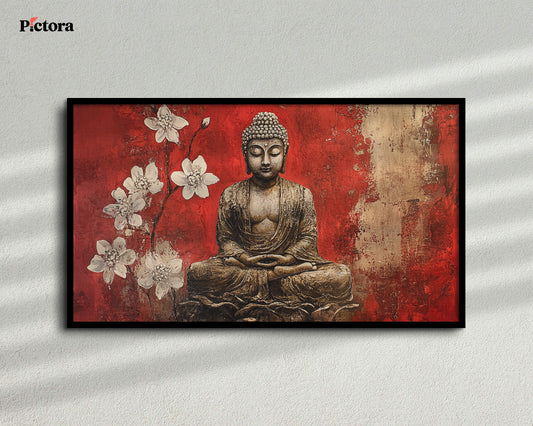 Gautam Buddha Canvas Art (A037)