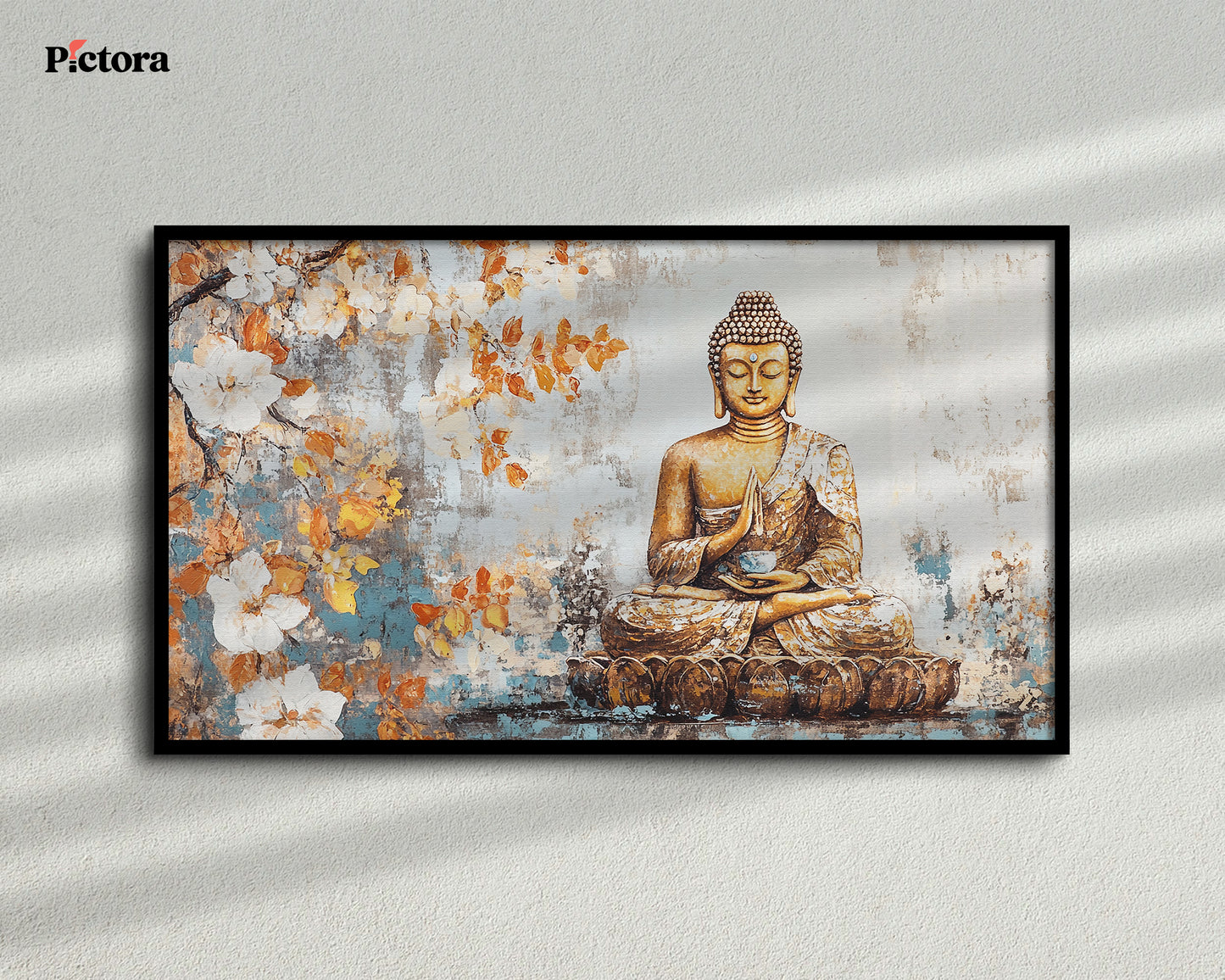 Gautam Buddha Canvas Art (A036)