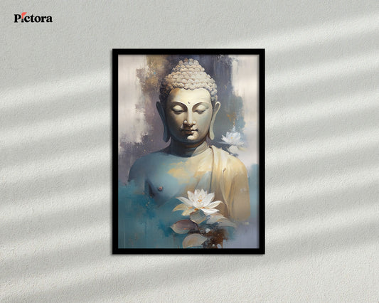 Gautam Buddha Canvas Art (A039)