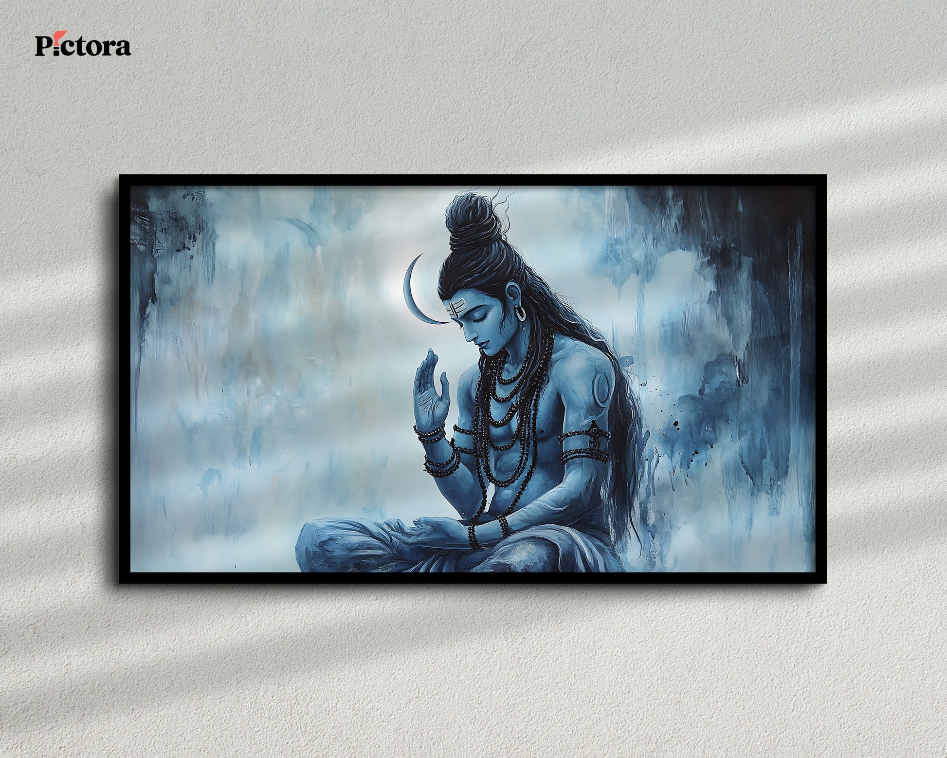 Lord Shiva(Mahadev) Canvas Art (A022).